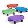 Red Indoor Scooter Board with Safety Handles for Kids Ages 6-12, Plastic Floor Scooter Board with Rollers - STEM Toys - 2