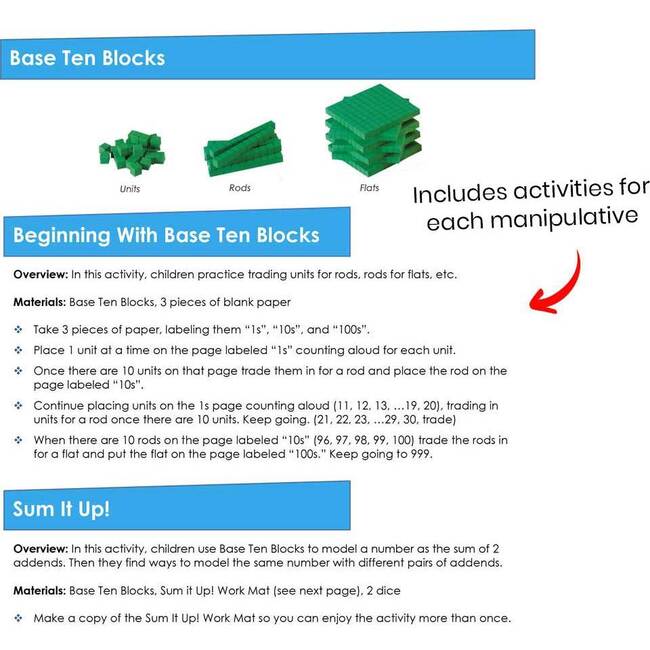 Take Home Manipulative Kit, Grades 3-5 - STEM Toys - 5