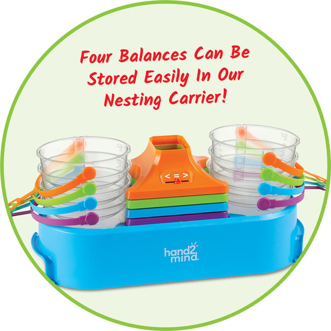 Nesting Pan Balances (Set of 4) - STEM Toys - 4