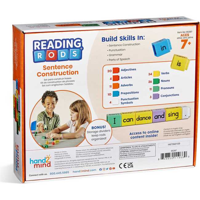Reading Rods Sentence Construction - STEM Toys - 5