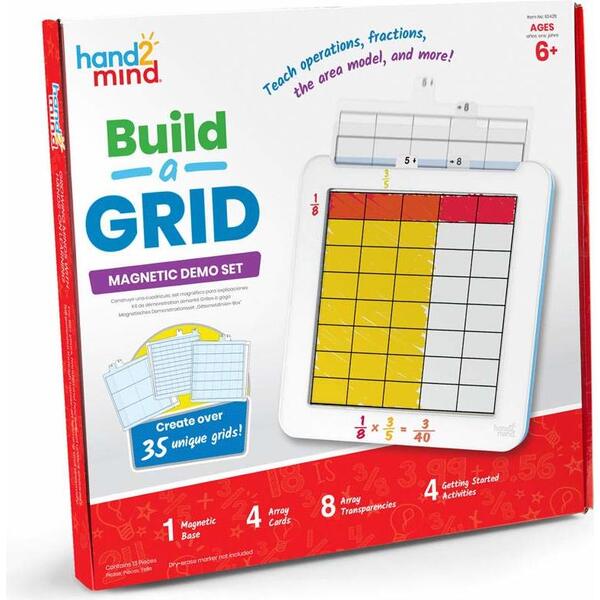 Magnetic Demonstration Build-A-Grid - hand2mind STEM Toys | Maisonette