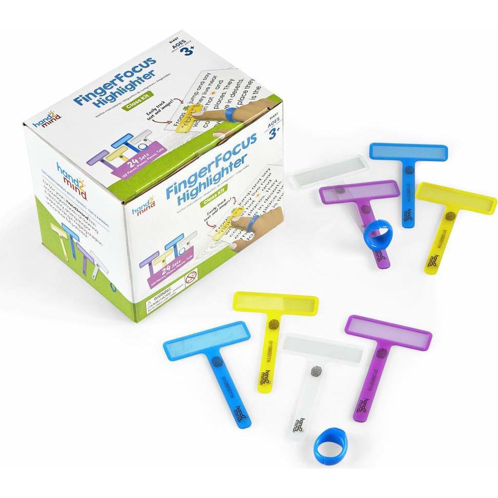 FingerFocus Highlight Class Kit, Set of 24 - STEM Toys - 1