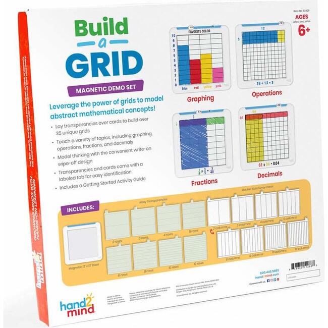 Magnetic Demonstration Build-A-Grid - STEM Toys - 5