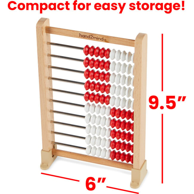 Mini 100-Bead Rekenrek Set of 4 - STEM Toys - 4