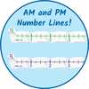 Magnetic Demonstration Advanced NumberLine Clock™ - STEM Toys - 7