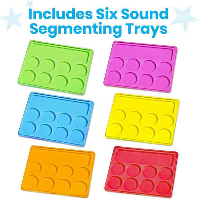 Little Minds at Work™ Sound Segmenting Trays, Set of 6 - STEM Toys - 4