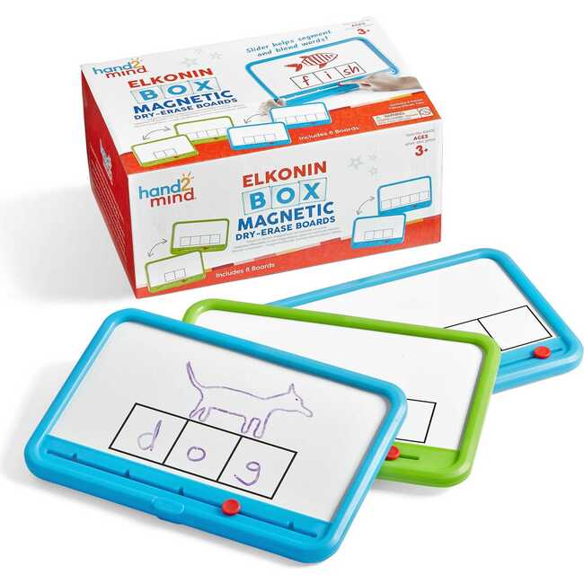 Elkonin Box Magnetic Dry-Erase Board Set - STEM Toys - 3