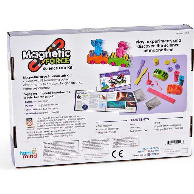 Magnetic Force Science Lab Kit - STEM Toys - 4