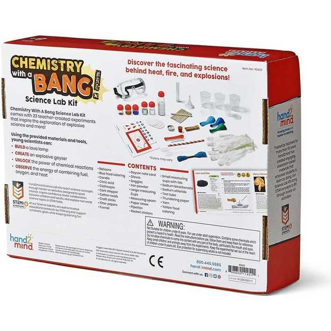 Chemistry with a Bang! Science Kit - STEM Toys - 5