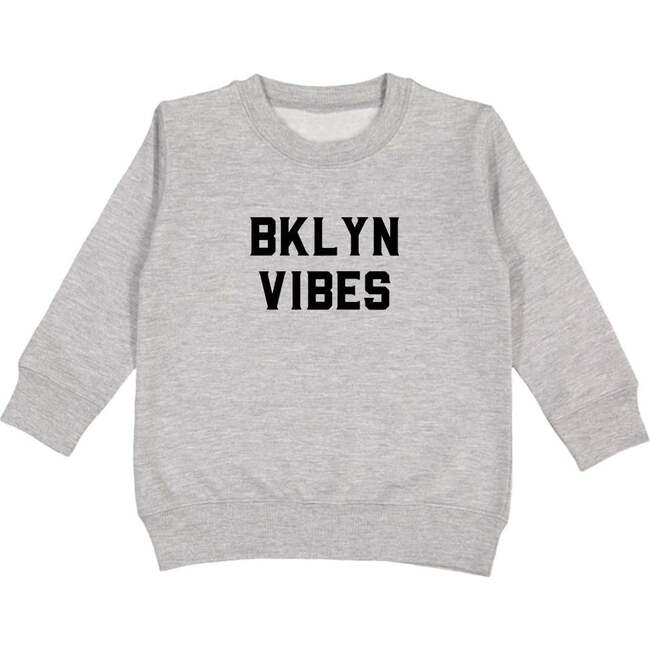 BKLYN Vibes Kids Sweatshirt, Grey