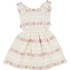 Agnes Sleeveless Pinafore Dress, Dust Pink - Dresses - 1 - thumbnail
