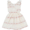 Agnes Sleeveless Pinafore Dress, Dust Pink - Dresses - 2