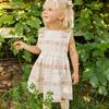 Agnes Sleeveless Pinafore Dress, Dust Pink - Dresses - 3
