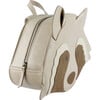 Umi Raccoon Classic Leather Schoolbag, Ivory - Backpacks - 3