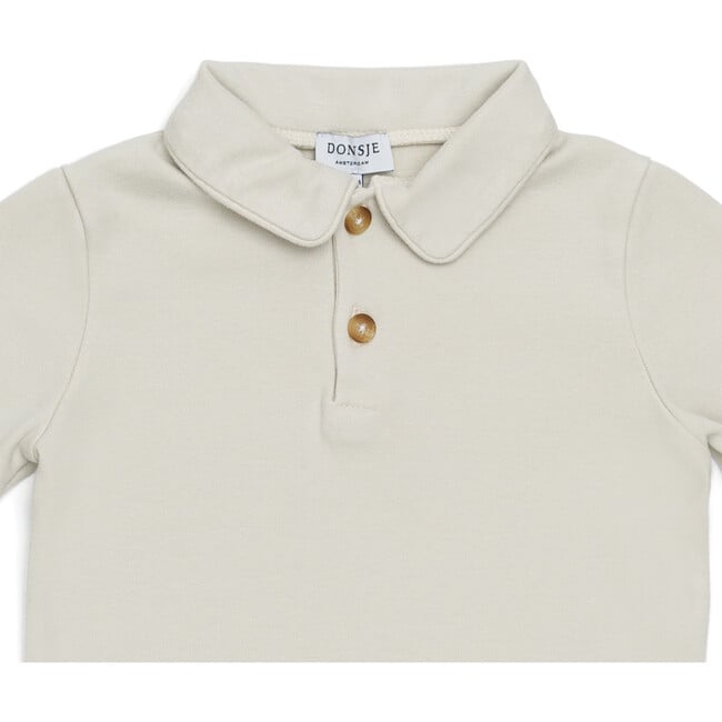 Tos 2-Buttoned Shirt, Arctic Ivory - Shirts - 3