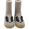 Wadudu Exclusive Badger Leather Lining Boots, Vintage Grey - Boots - 3