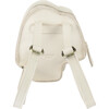 Tum Fungi Leather Backpack, Cream - Backpacks - 4