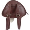 Tum Toadstool Classic Leather Backpack, Burgundy - Backpacks - 4