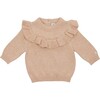 Mare Sweater, Light Coral Melange - Sweaters - 1 - thumbnail