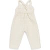 Mennie Cross-Back Overalls, Warm White - Overalls - 2