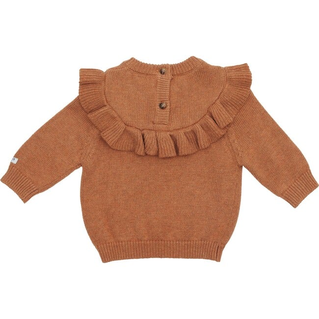 Mare Sweater, Amber Brown Melange - Sweaters - 2