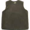 Monty Double-Breasted Gilet, Forest Green - Vests - 3