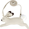 Jimp Arctic Hare Leather Purse, Cream - Bags - 1 - thumbnail