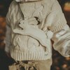 Jimp Arctic Hare Leather Purse, Cream - Bags - 2