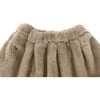 Isabelle Faux Fur Skirt, Light Teddy - Skirts - 4