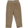 Bo Corduroy Trousers, Soft Taupe - Pants - 1 - thumbnail