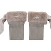 Gina Leg Warmers, Taupe Teddy - Socks - 6