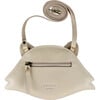 Britta Special Raccoon Classic Leather Purse, Ivory - Bags - 4