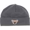 Beller Koala Applique Hat, Night Blue - Hats - 1 - thumbnail