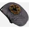 Winter Car Seat, Textured Shadow Grey - Snowsuits - 2