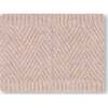 Textured Knitted Neckwarmer, Powder Pink - Scarves - 3