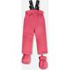 Winter Forest Print 2-Piece Snowsuit, Fuchsia - Snowsuits - 6