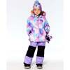 Rainbow Print 2-Piece Snowsuit, Lilac - Snowsuits - 2