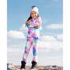 Rainbow Print 2-Piece Thermal Underwear Set, Multicolors - Loungewear - 2