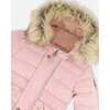 Solid One-Piece Baby Snowsuit, Old Rose - Snowsuits - 7