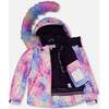 Rainbow Print 2-Piece Snowsuit, Lilac - Snowsuits - 4