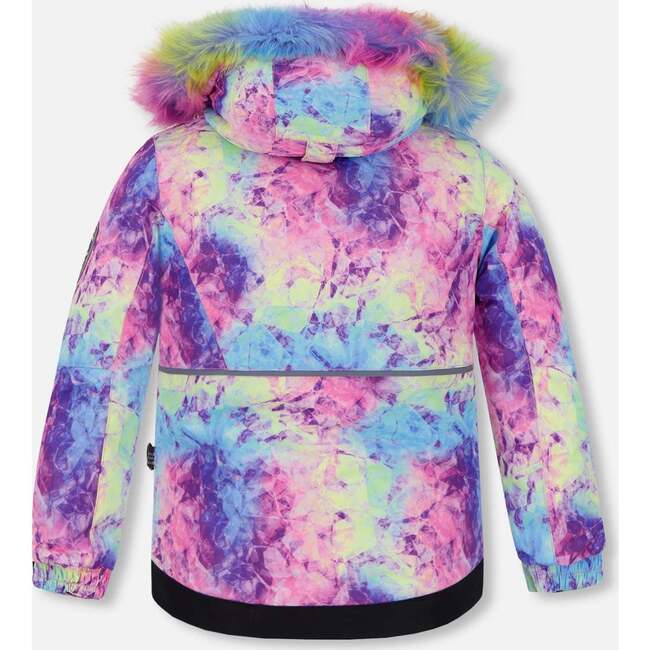Rainbow Print 2-Piece Snowsuit, Lilac - Snowsuits - 5