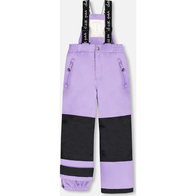 Rainbow Print 2-Piece Snowsuit, Lilac - Snowsuits - 6