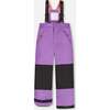Quartz Print 2-Piece Snowsuit, Purple - Snowsuits - 4