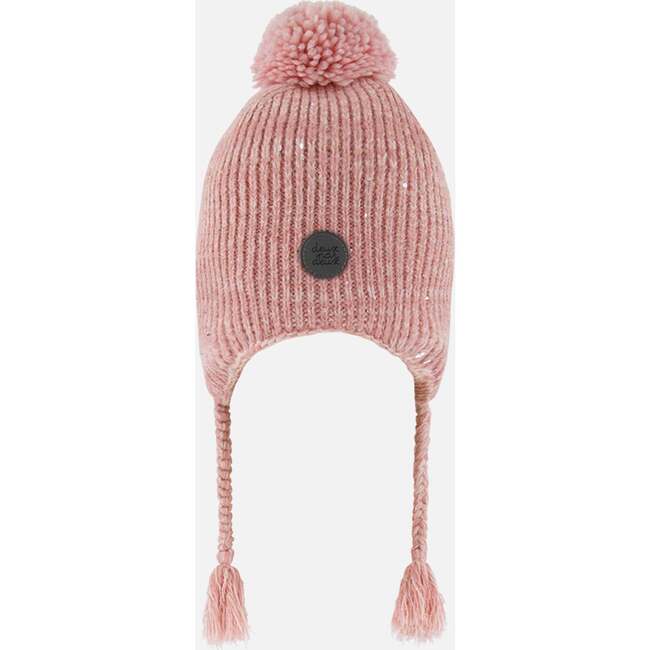 Peruvian Knit Ha, Powder Pink - Hats - 3