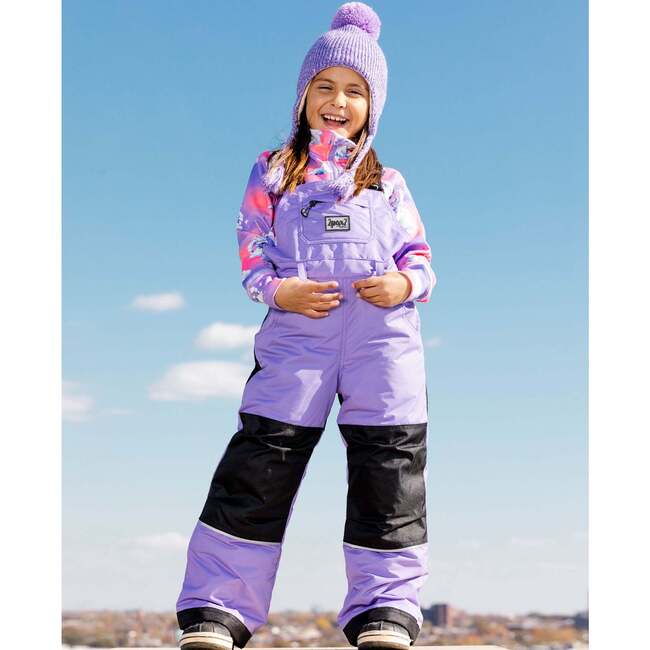 Overall Snow Pants, Lilac - Snow Pants - 2