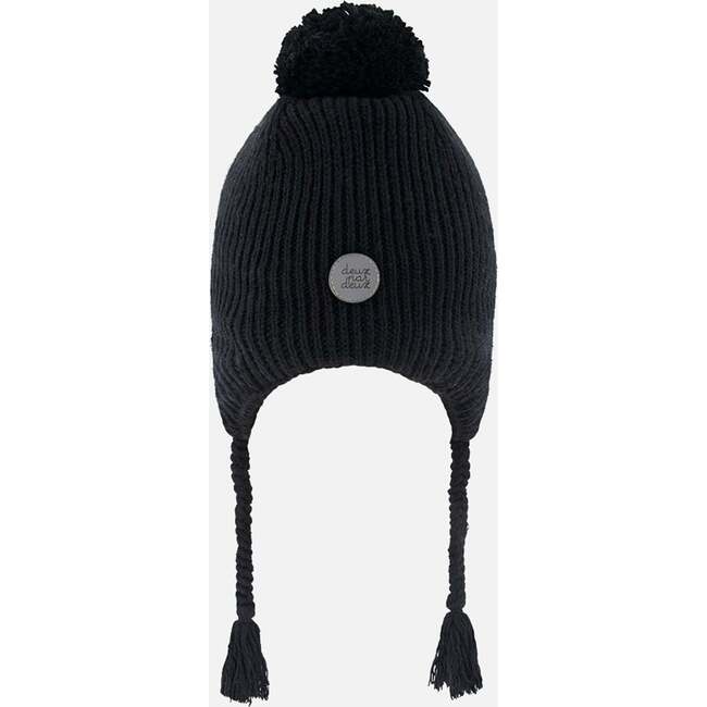 Peruvian Knit Ha, Black - Hats - 3