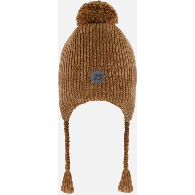 Peruvian Knit Ha, Mocha - Hats - 3