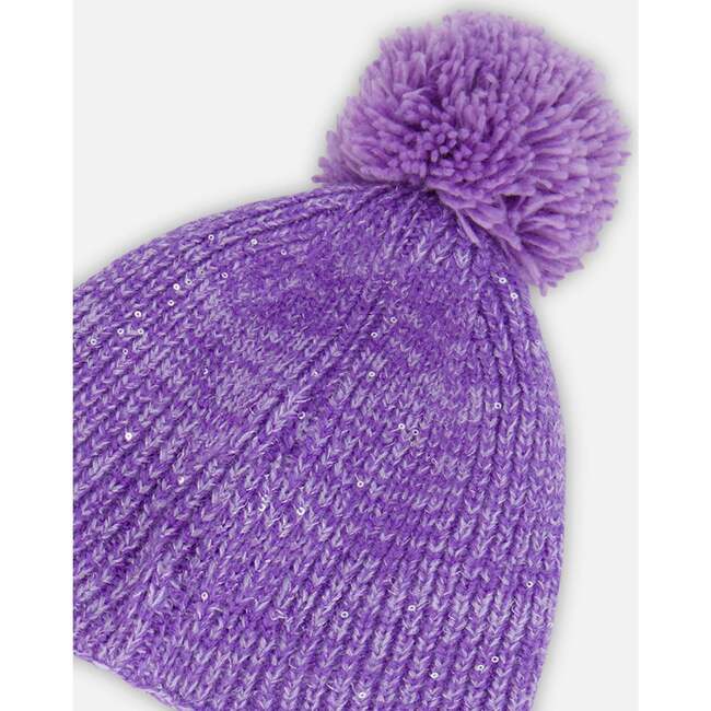 Peruvian Knit Ha, Lilac - Hats - 4