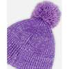 Peruvian Knit Ha, Lilac - Hats - 4