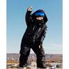 One-Piece Snowsuit, Black - Snowsuits - 2